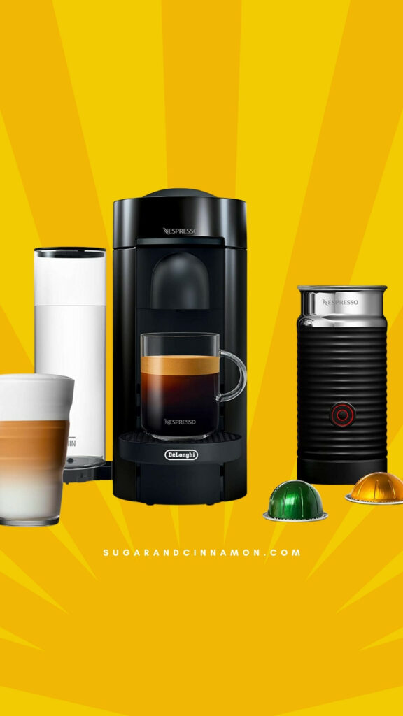 Nespresso VertuoPlus Coffee and Espresso Machine