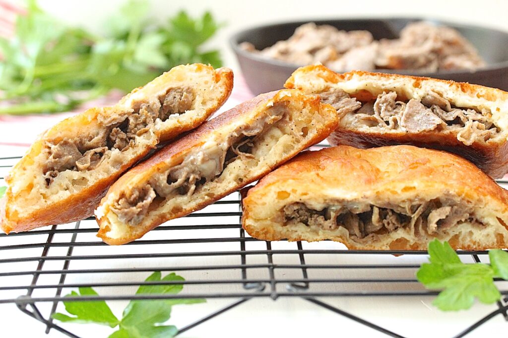 Steak And Cheese Fried Dough