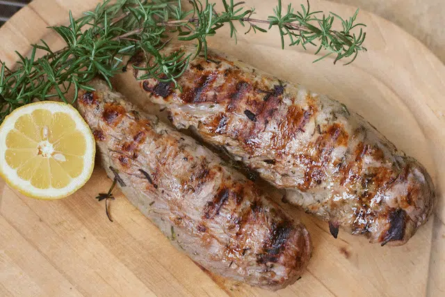Herb-Marinated Pork Tenderloins
