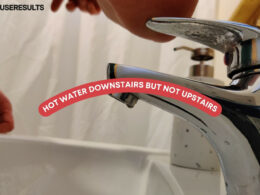 Hot Water Downstairs But Not Upstairs