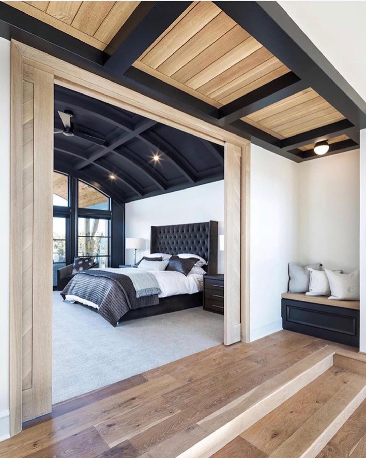 Boxed Fixer Upper Ceiling Accent