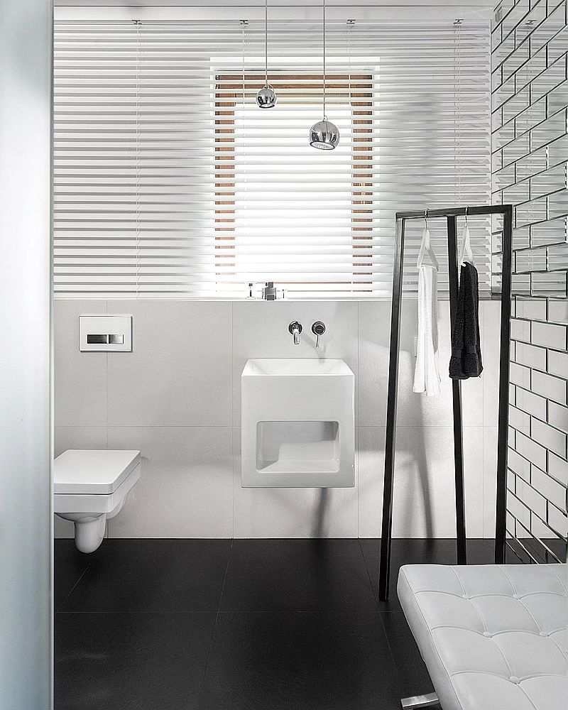 Minimalist Small Full Bathroom