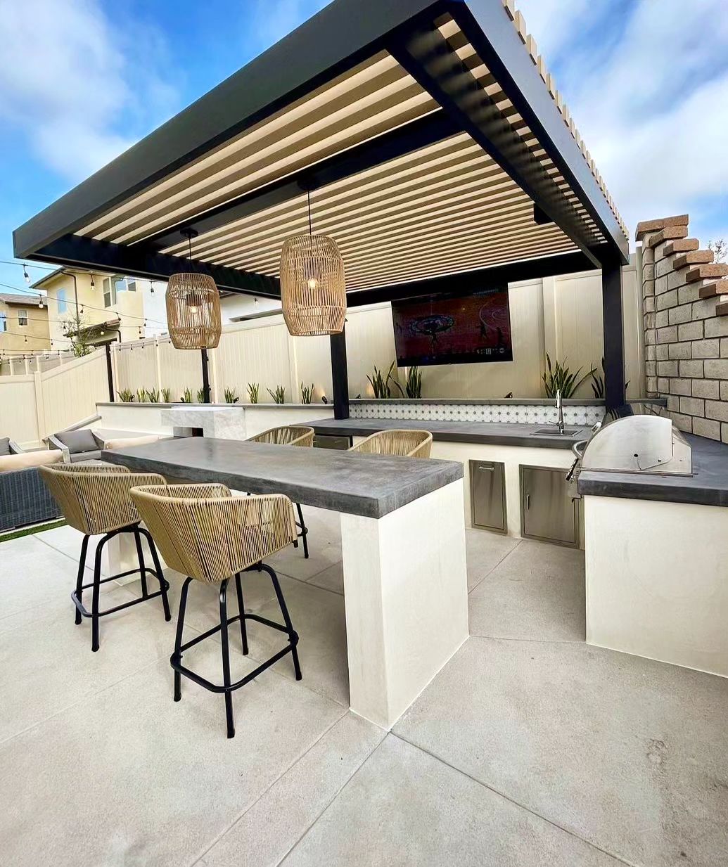 Modern Vintage Patio