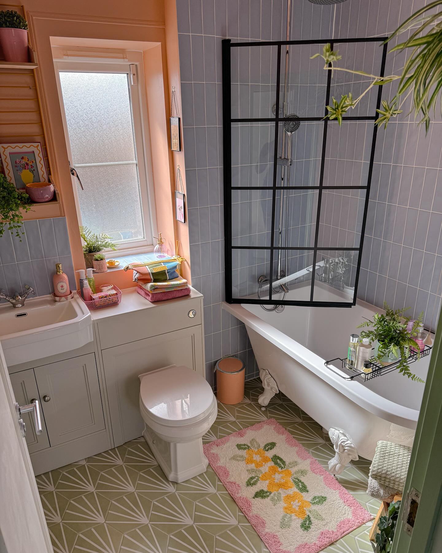 Small Full Industrial Bathrooms
