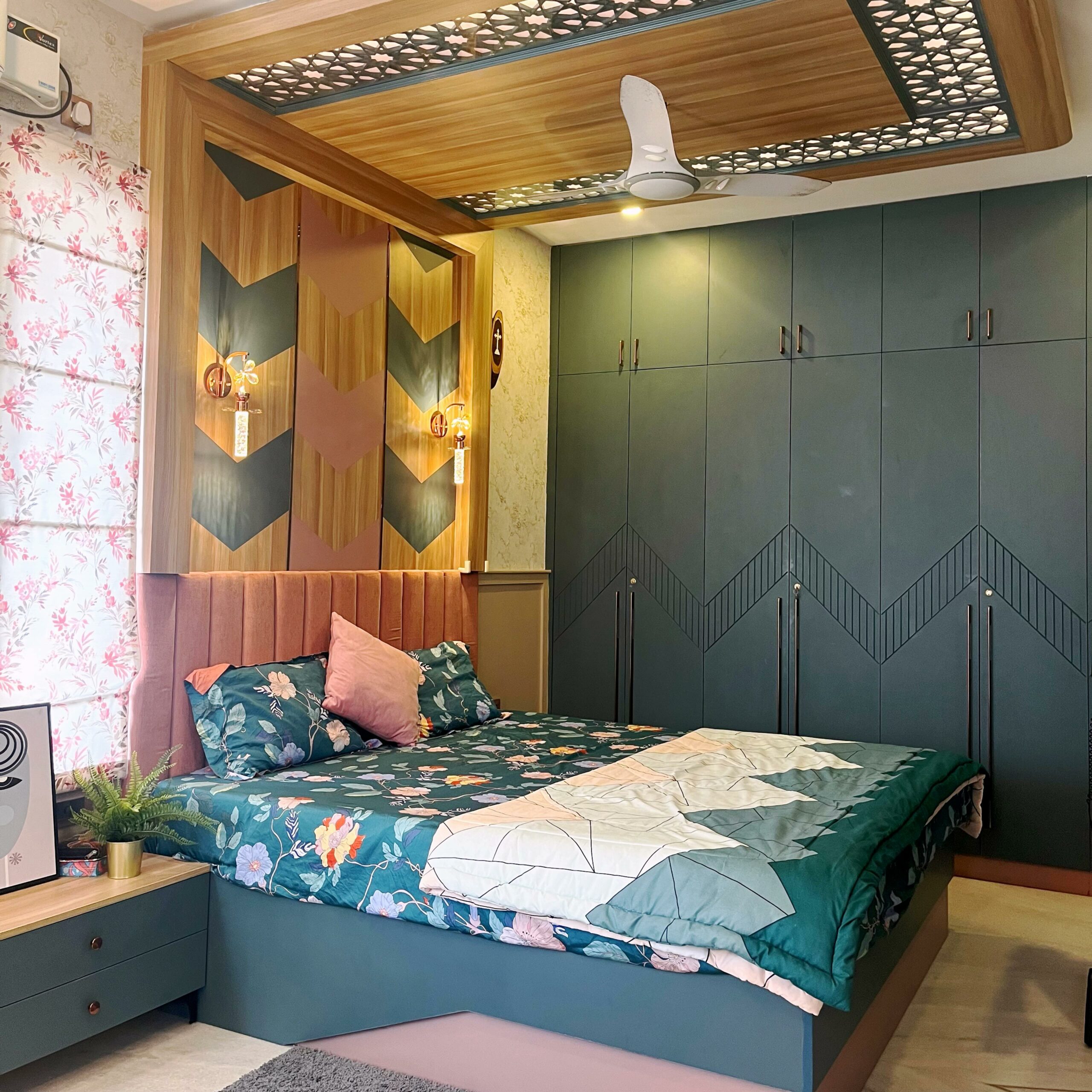 Simple And Serene Shade Room Decor