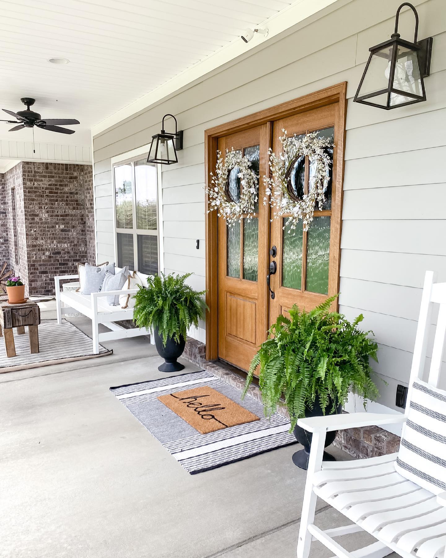 Classy Front Porch Decor