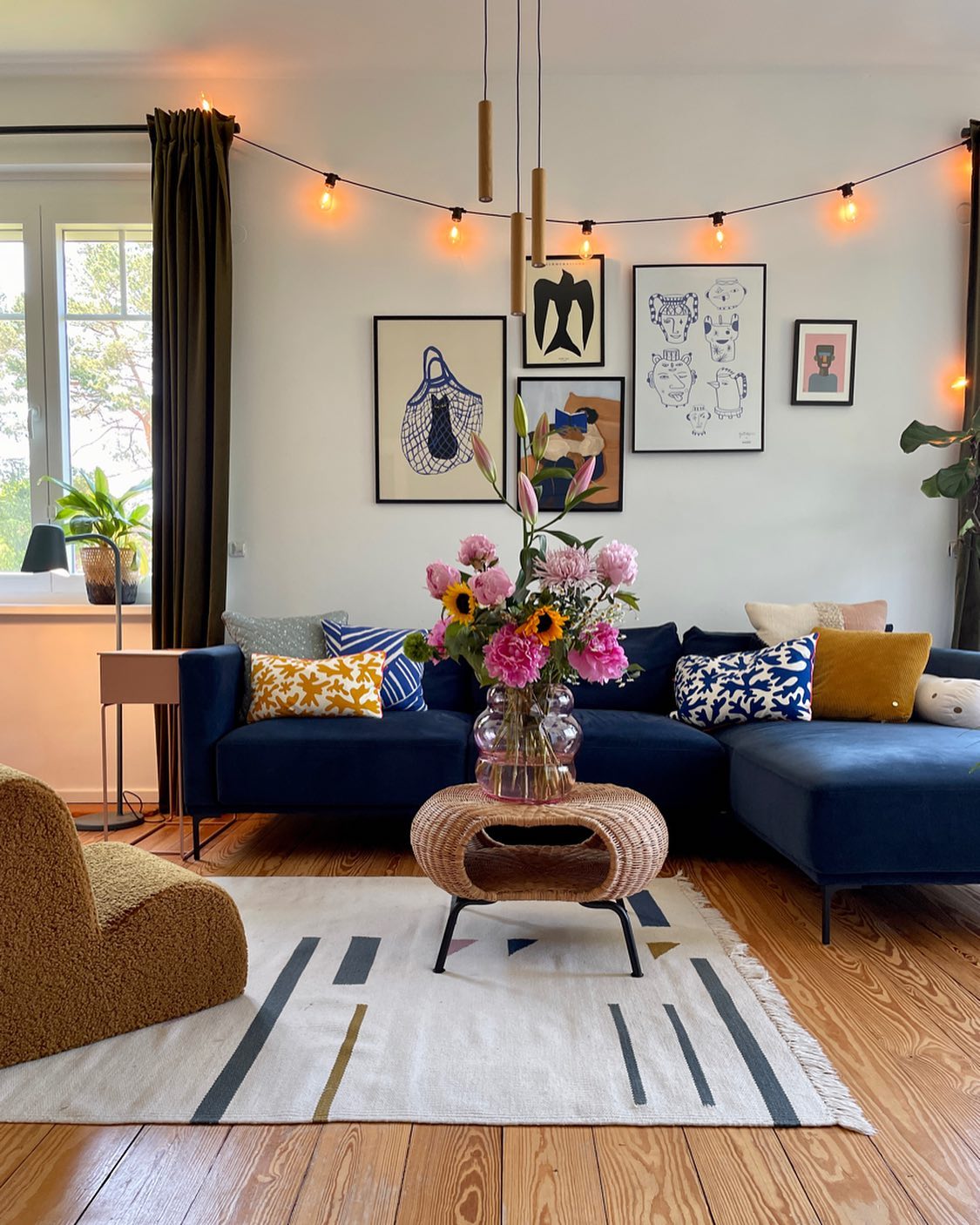 Colorful Midcentury Style