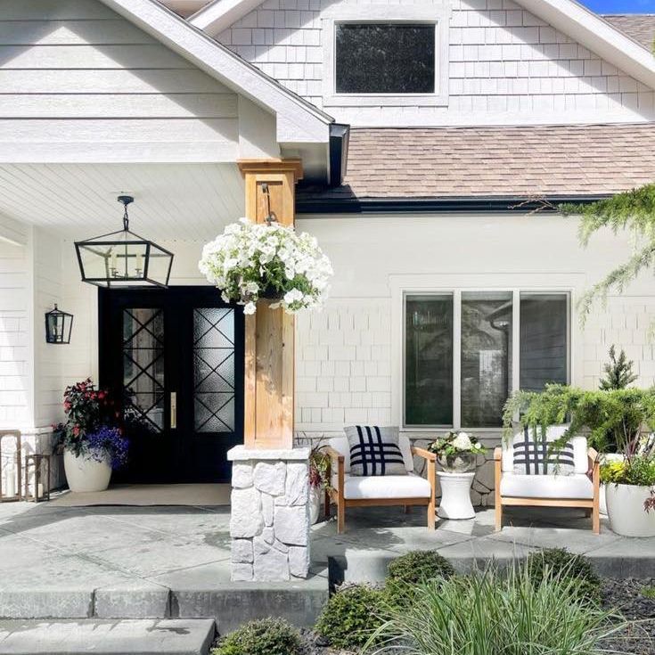 Patio Style Long Porch Decor
