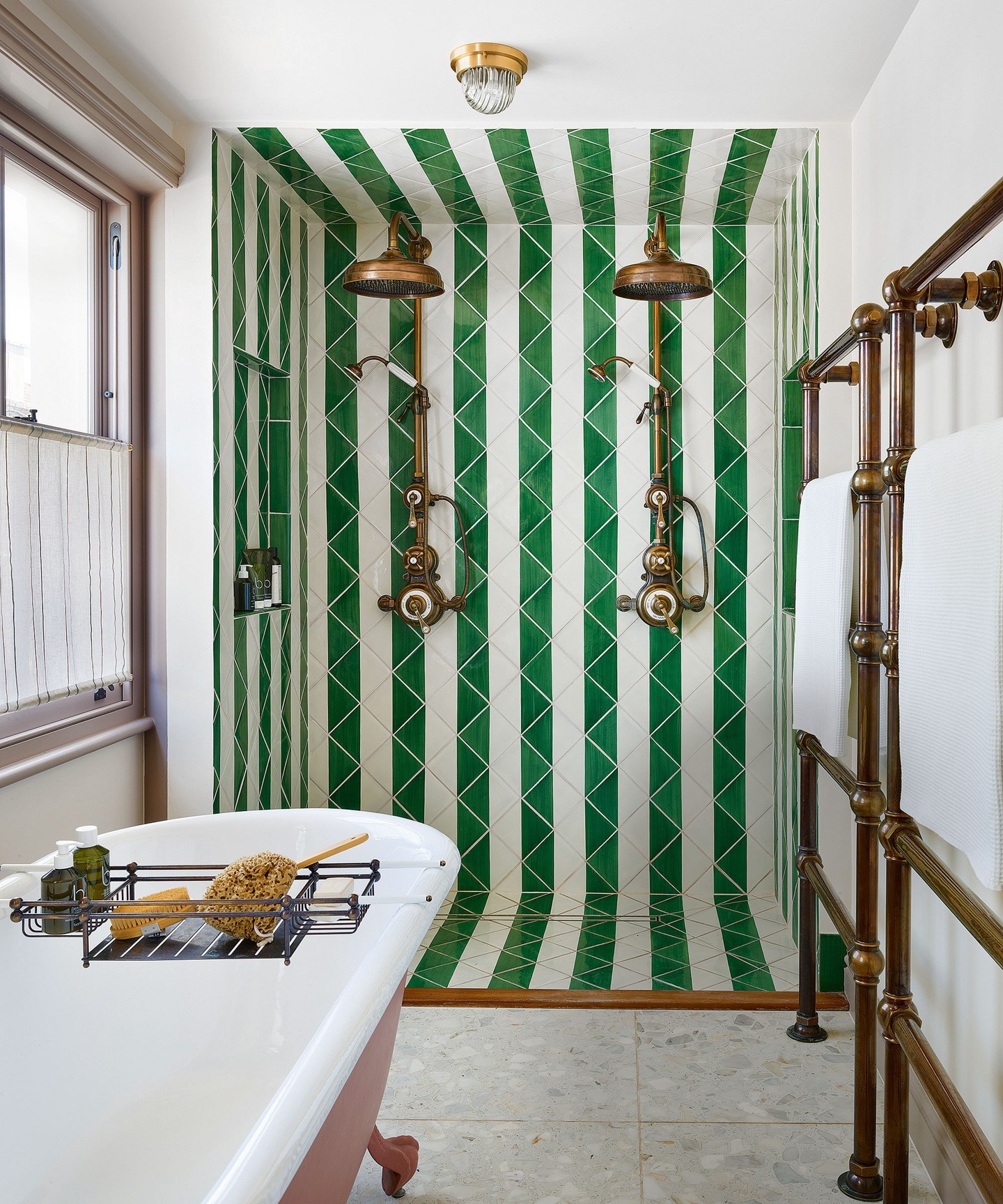 Vibrant Striped Tiles