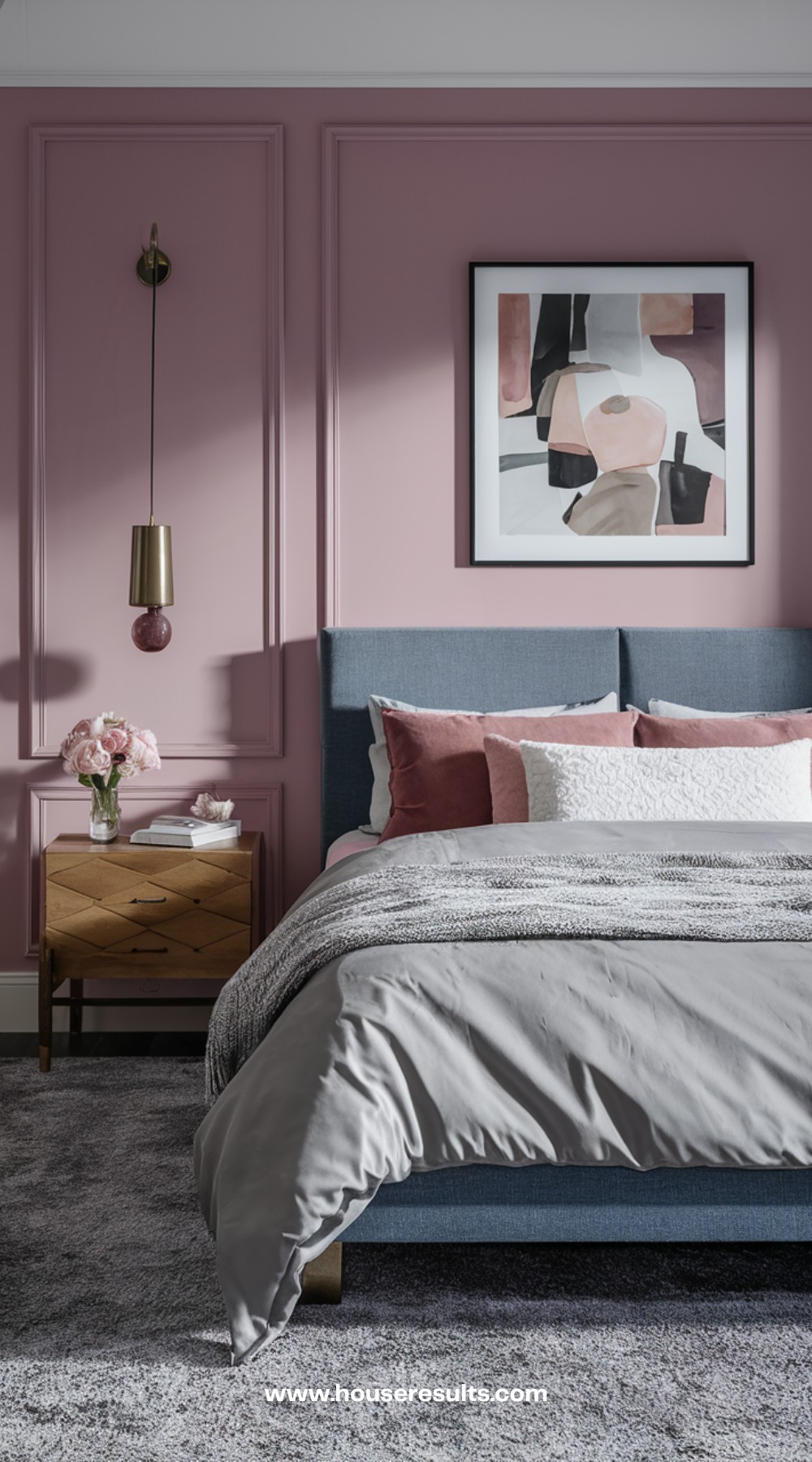Mauve Wall Decor