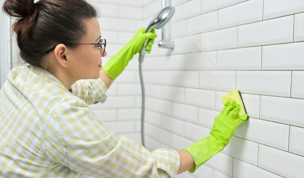 How to Clean Grout in Bathroom Tiles