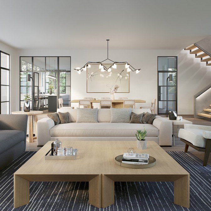 Contemporary Beach House Decor