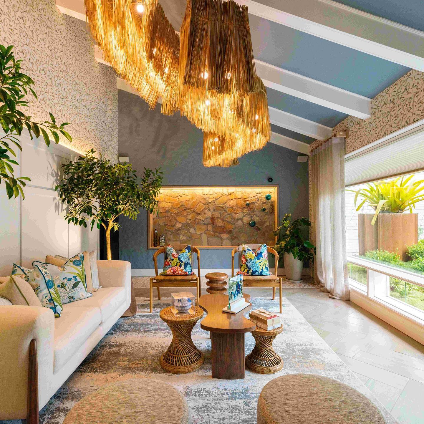 Day & Night Atmosphere Beach Living Room Decor