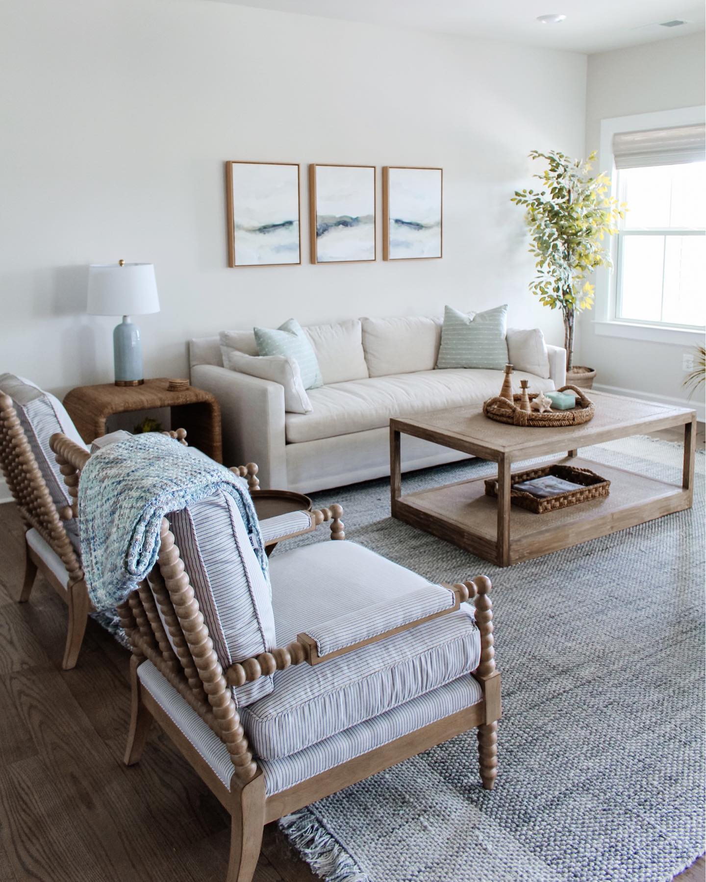 Laid Back Beach Living Room Style