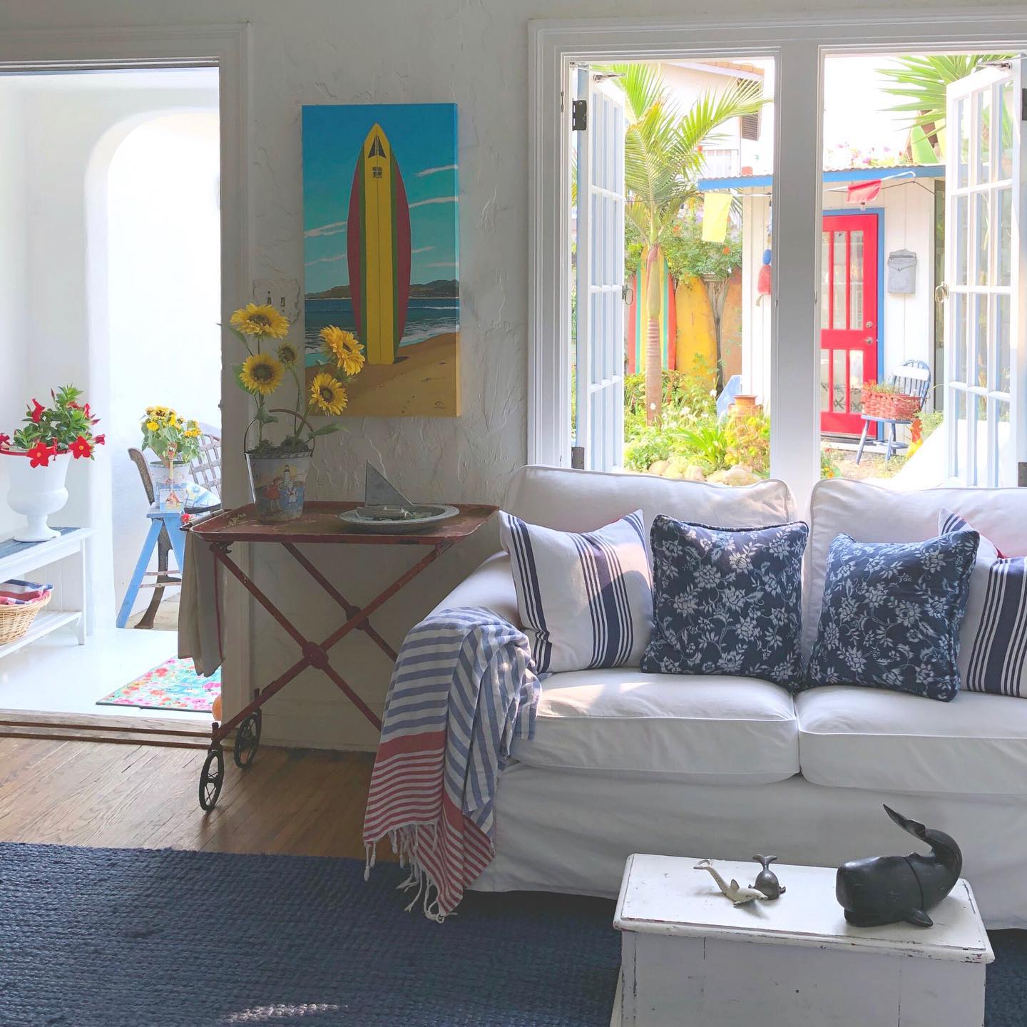 Open Beach Living Room Style