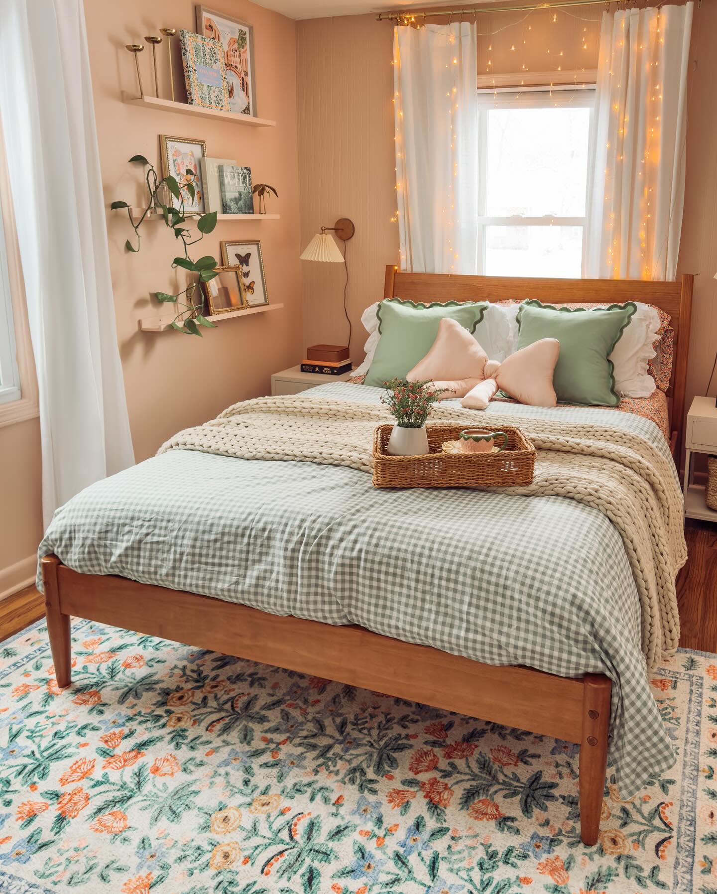 Eclectic Colorful Spring Room