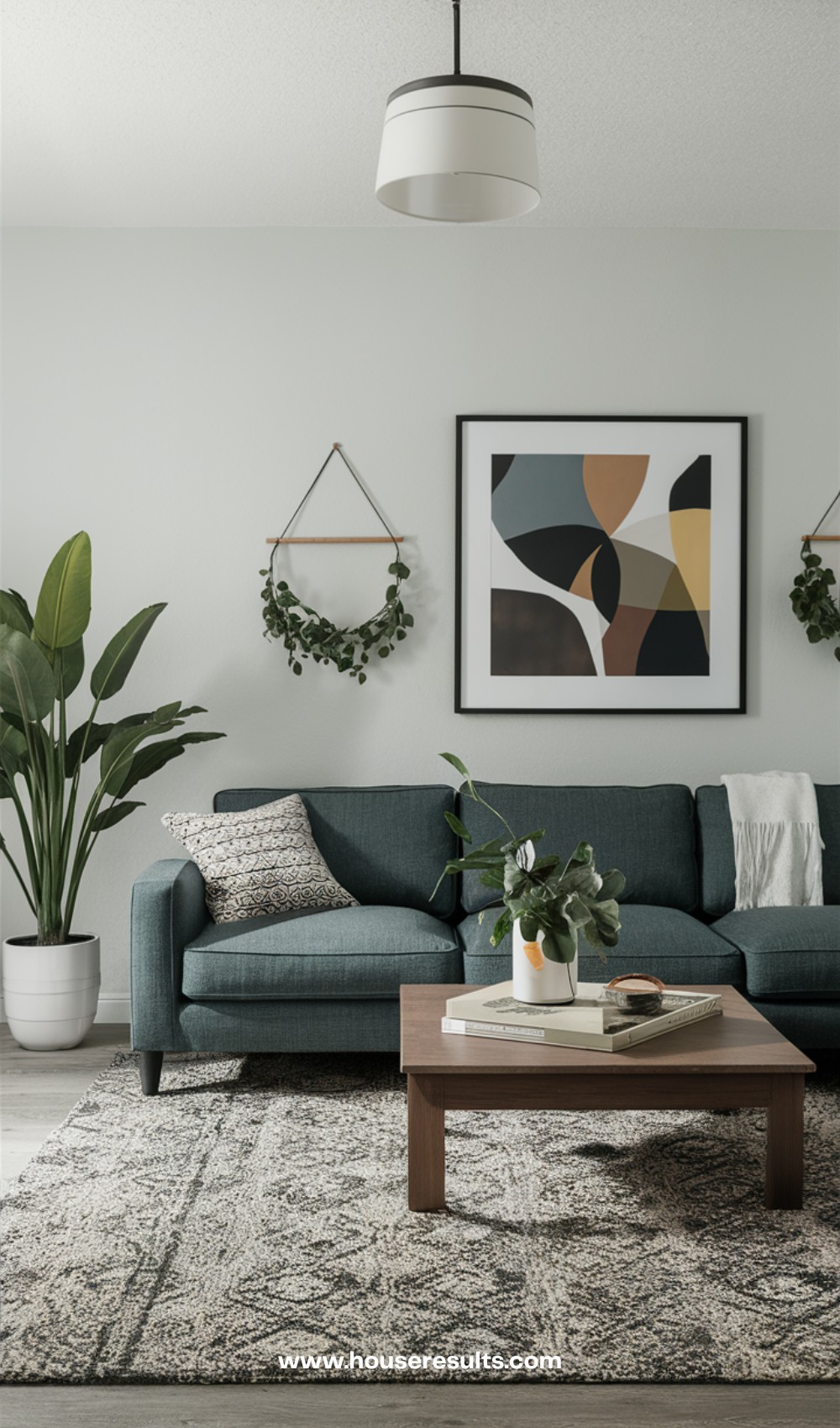 Stylish Midcentury Modern Living Room