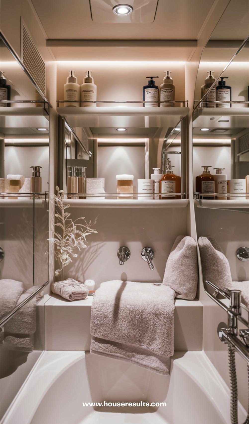 Sink Styled Bath and Compact Storage