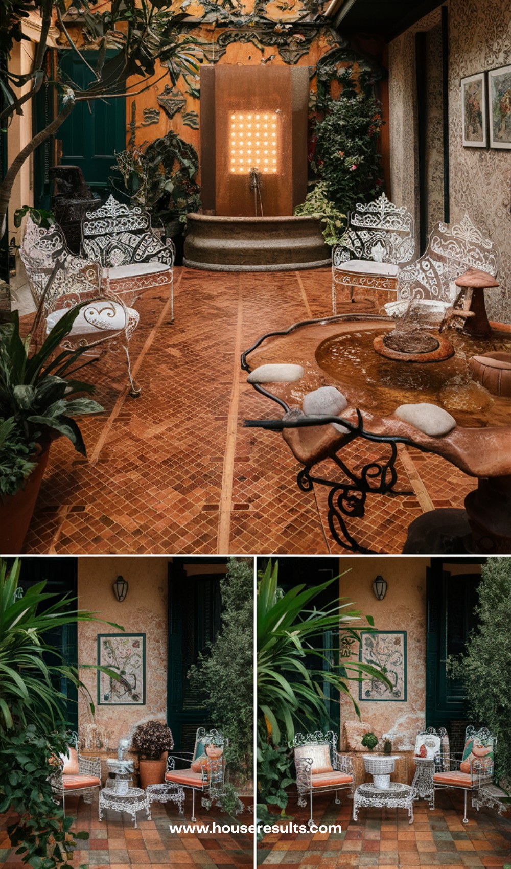 Retro Vintage Patio Decor