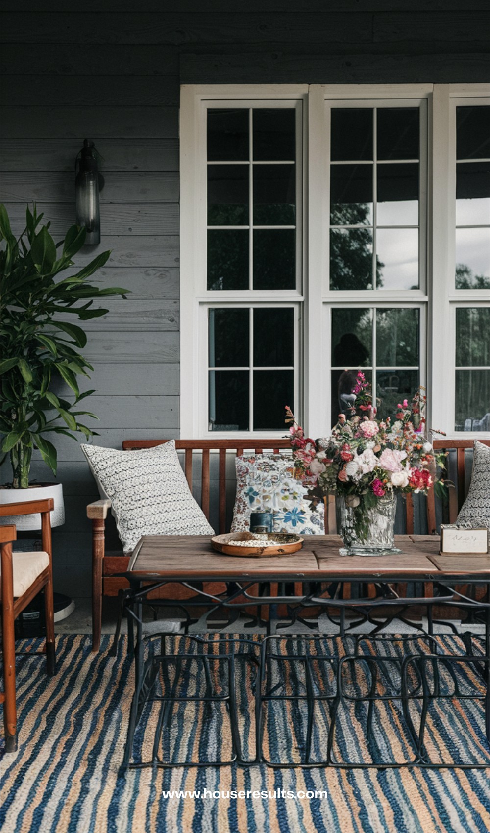 Formal Vintage Patio Decor