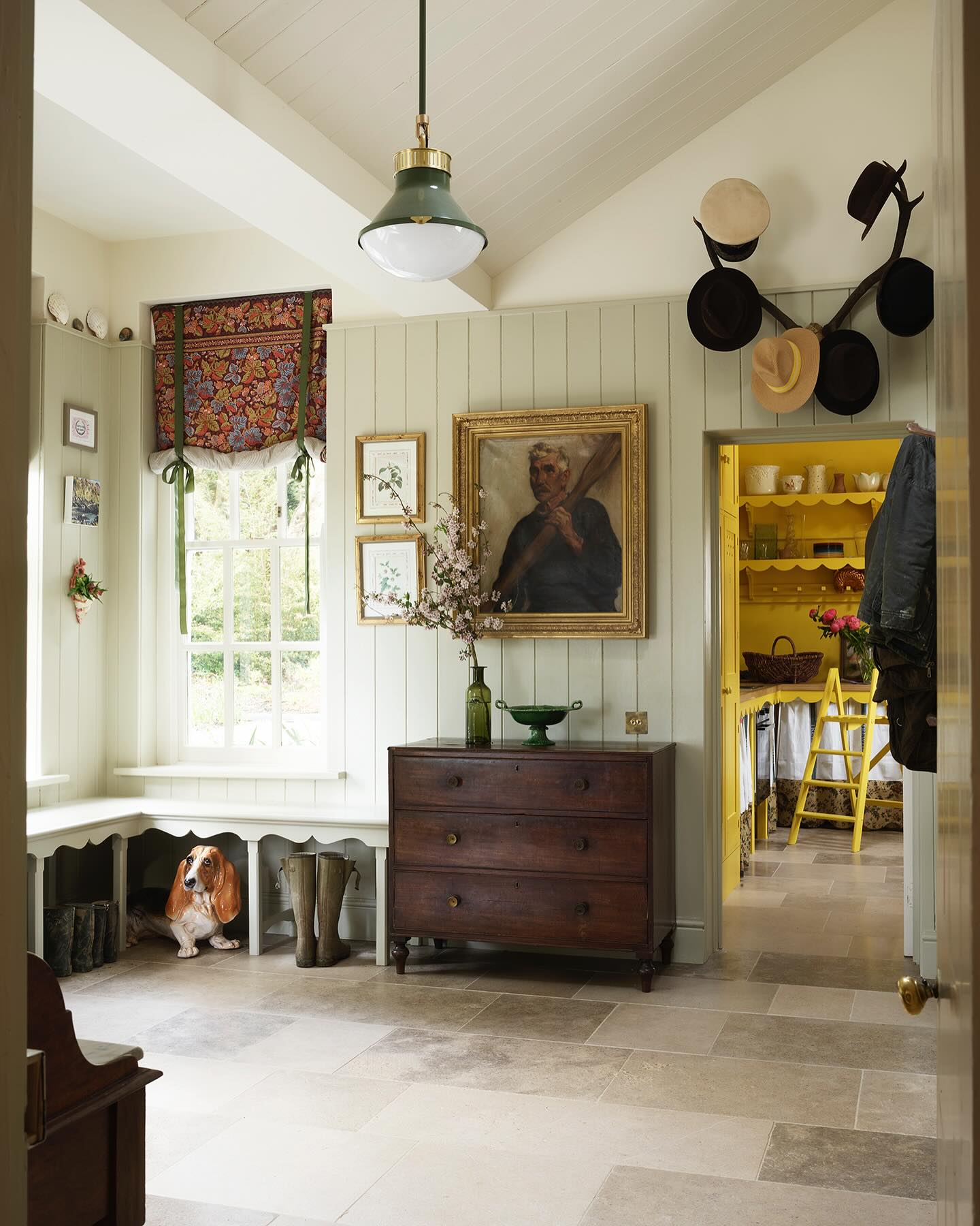 Country Mudroom Interior