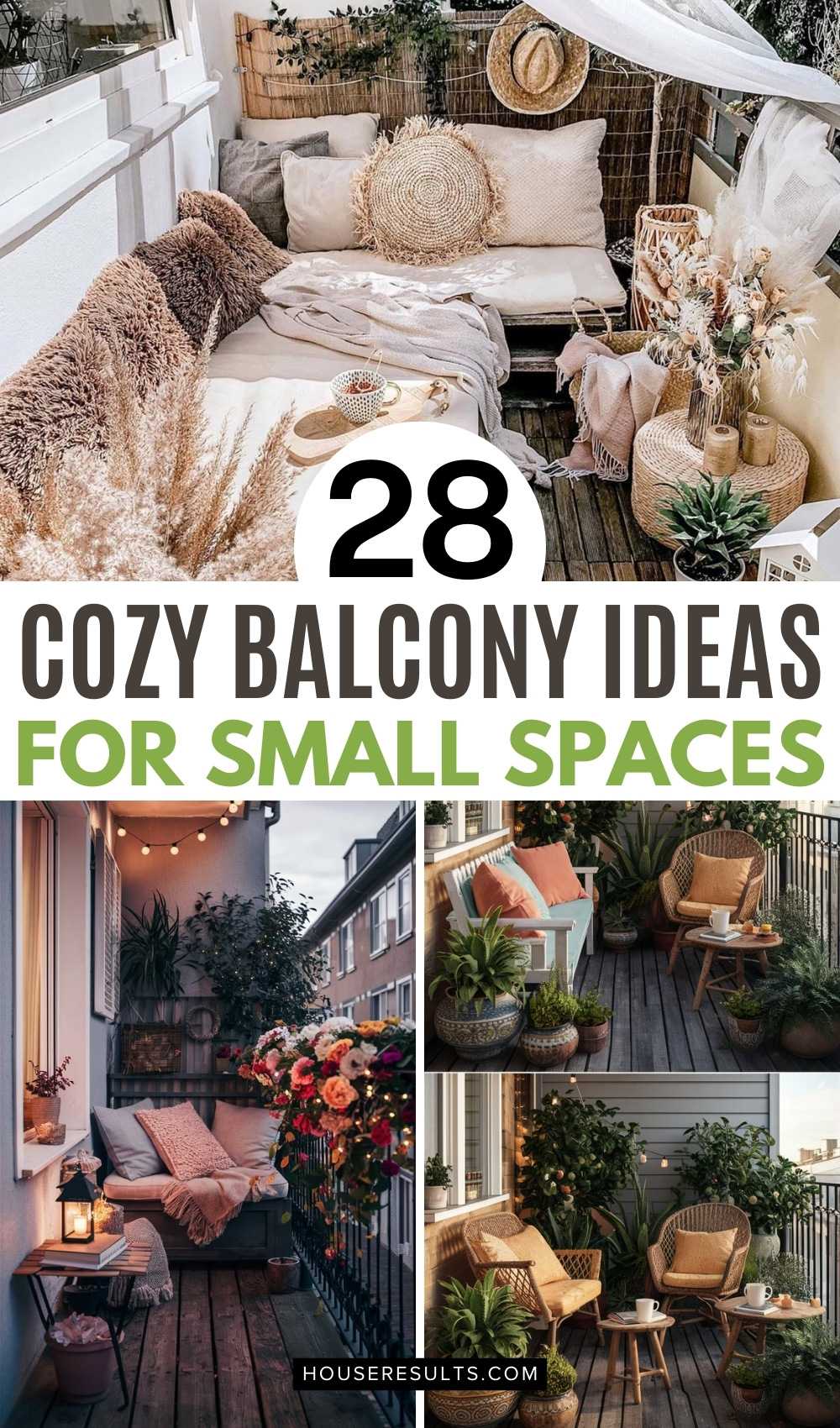 Cozy Balcony Ideas For Small Spaces