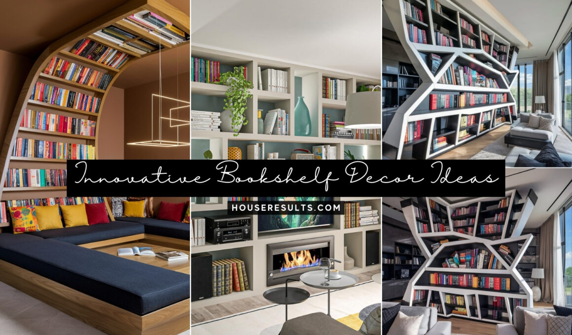 Innovative Bookshelf Decor Ideas