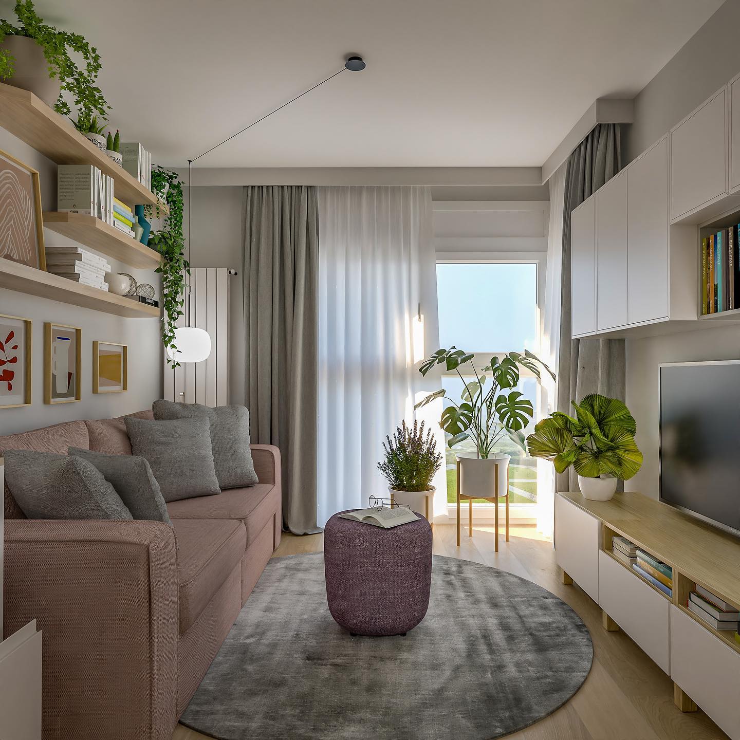 Nordic Style Living Room Decor
