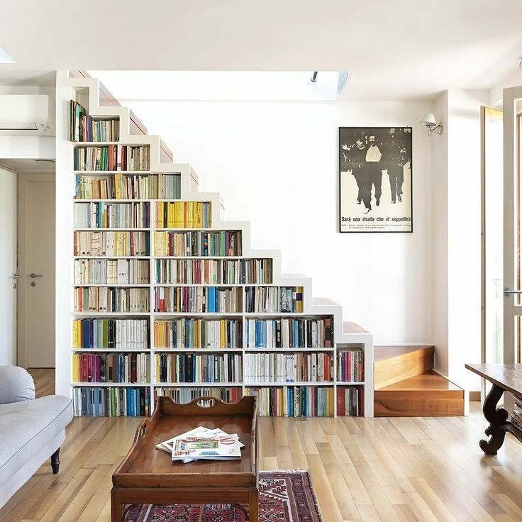 Staircase Innovative Style Bookshelf