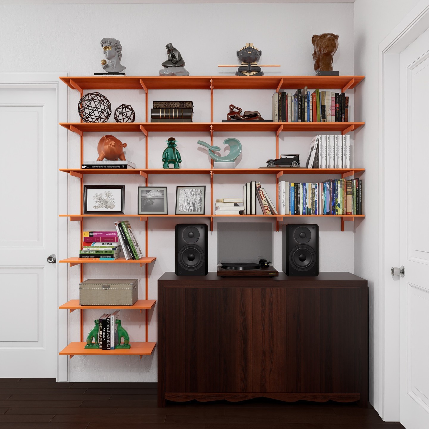 Stylish Modern Bookshelf Unit