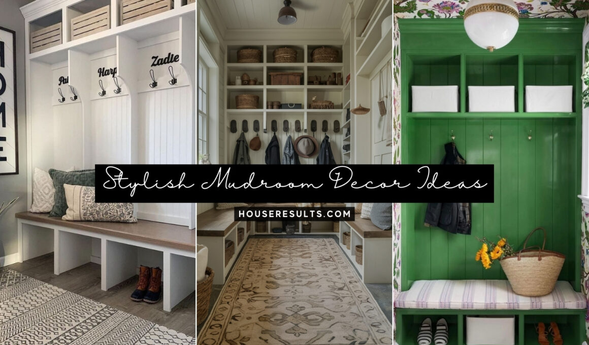Stylish Mudroom Decor Ideas