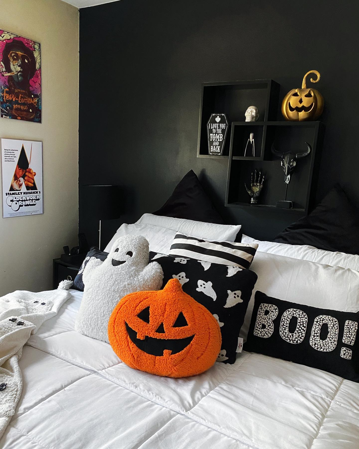 Goth Style Bedroom Decor