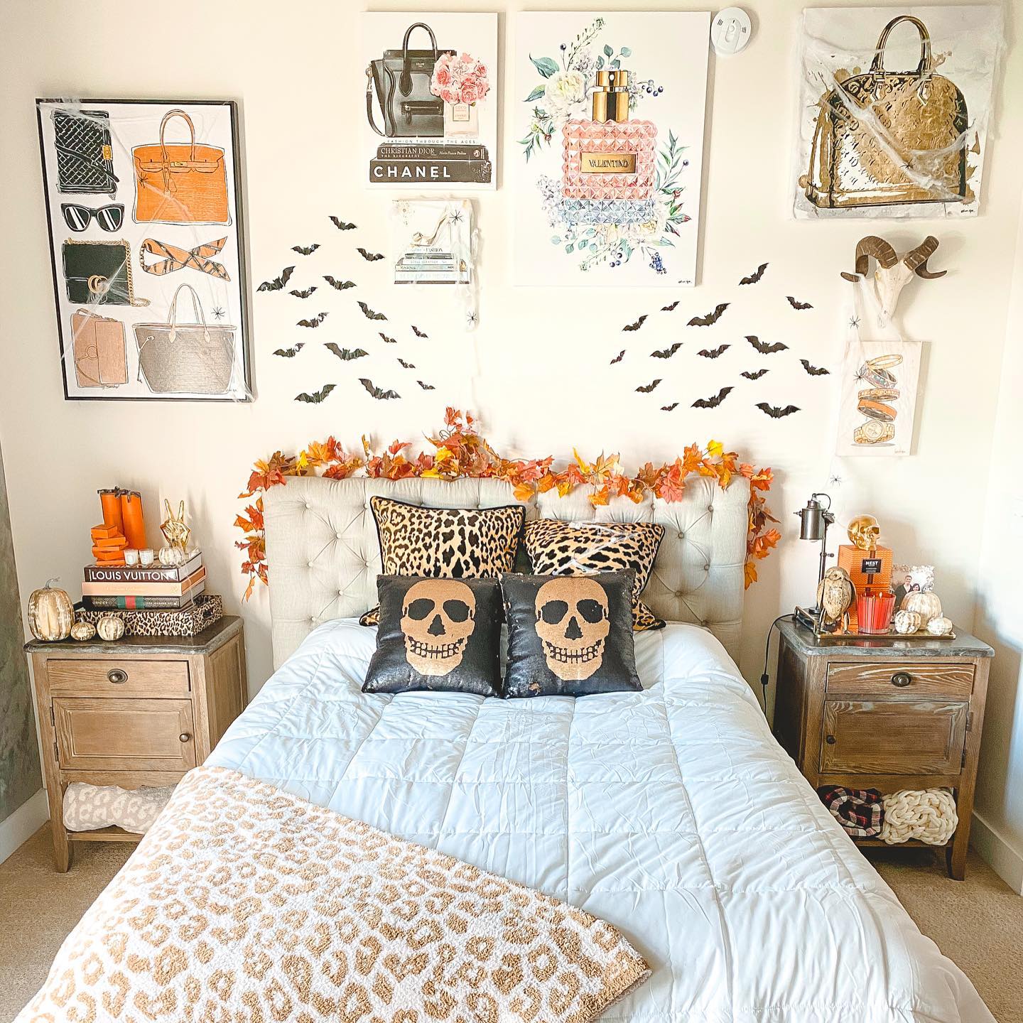 Oriental and Art Bedroom Style