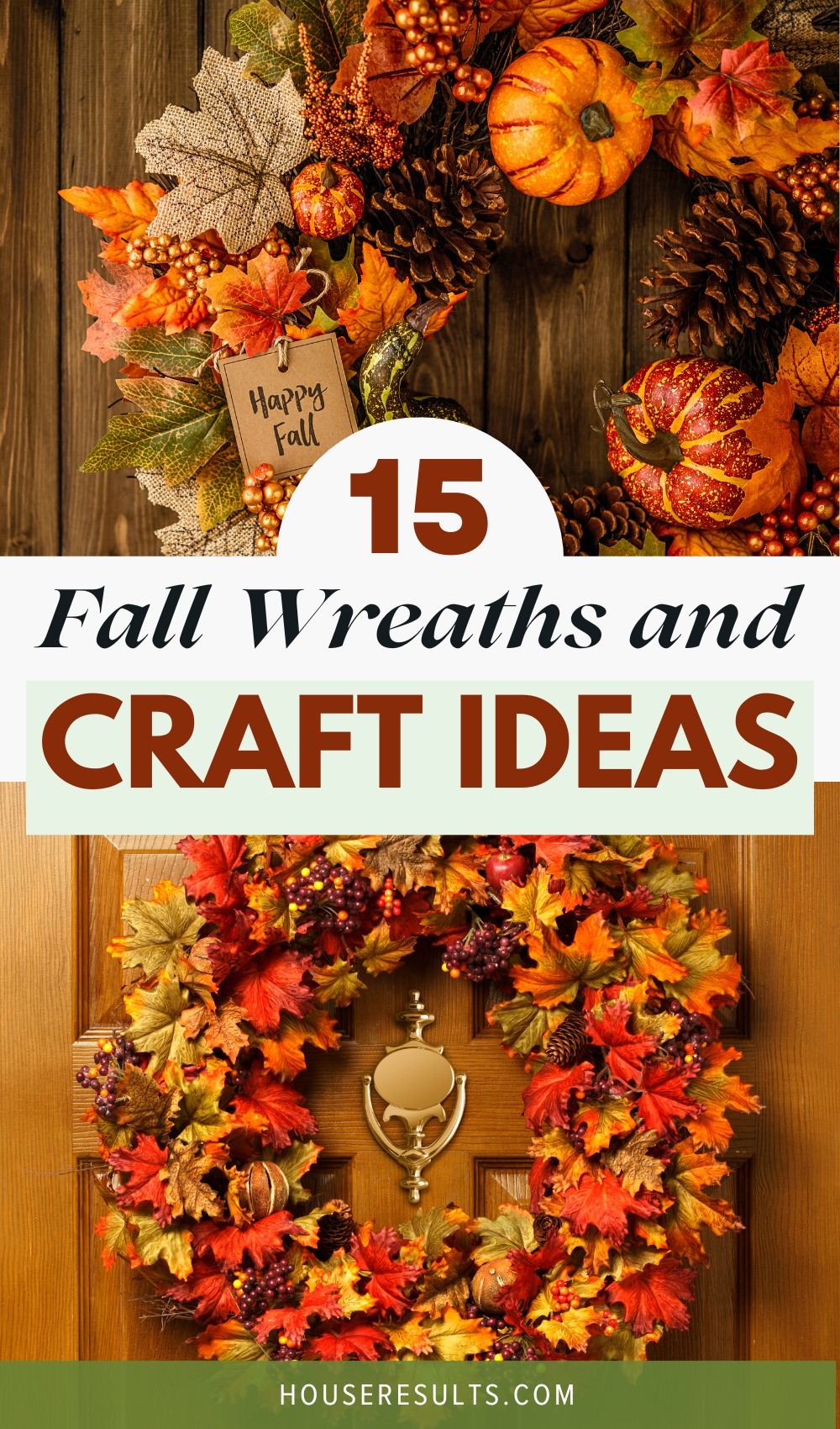 fall wreaths and crafts