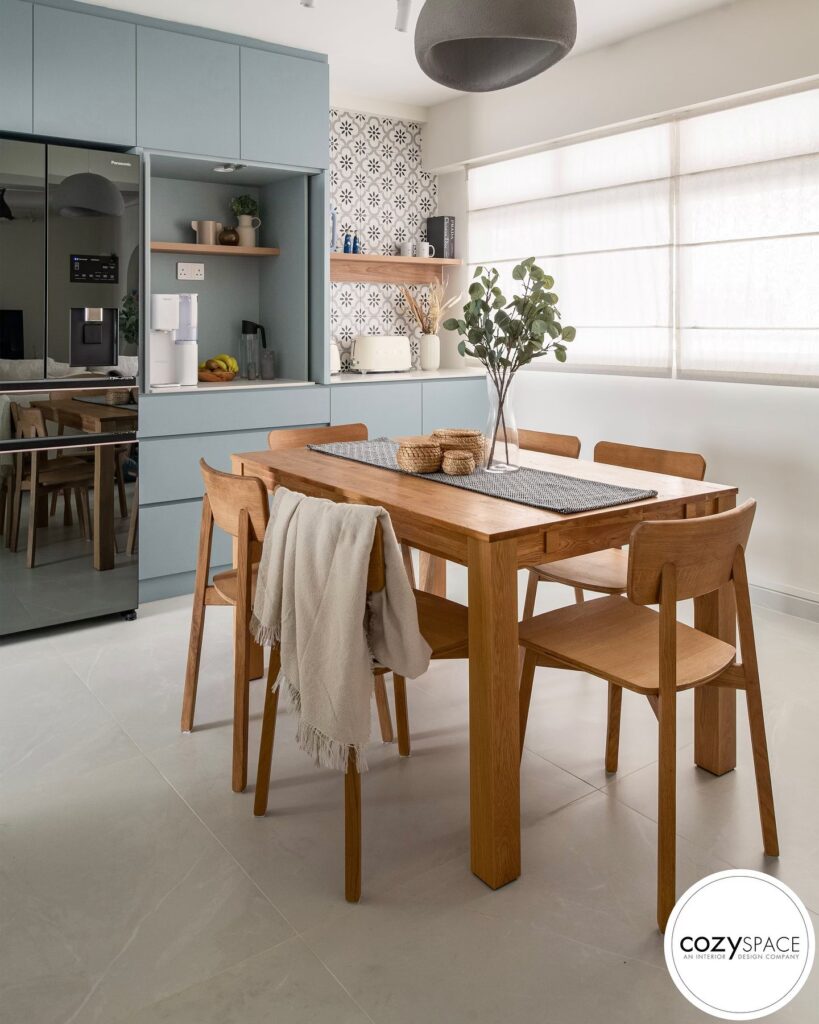 Open Concept Boho Kitchen Design