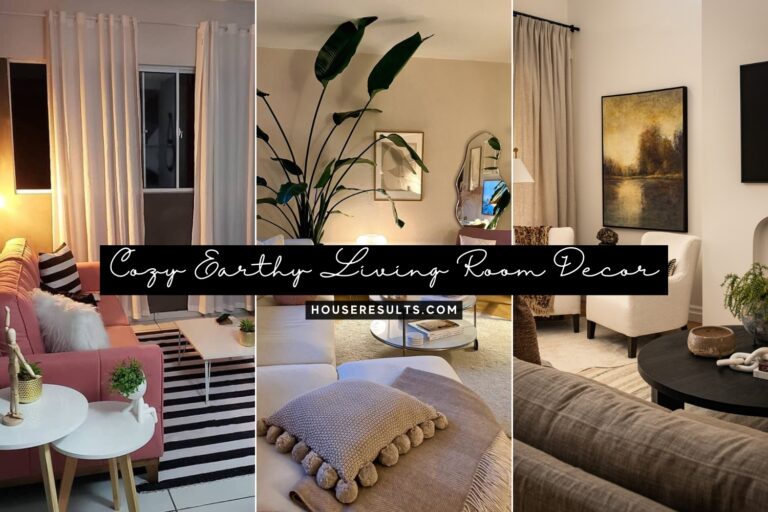 Cozy Earthy Living Room Decor