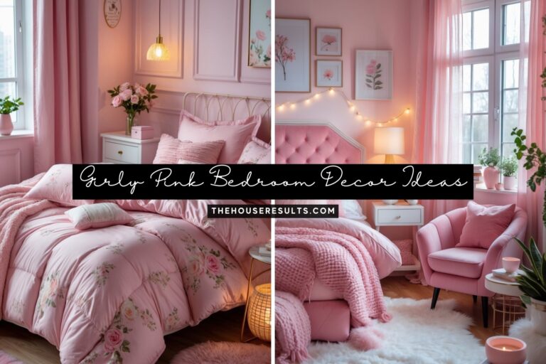 Girly Pink Bedroom Decor Ideas