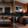Black and Rust Bedroom Decor